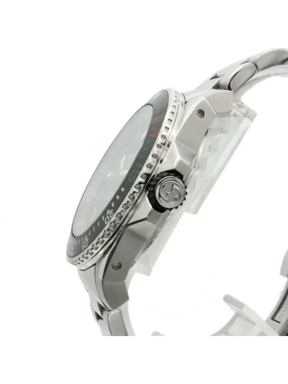 Gucci Watch Dive Quartz SS Black